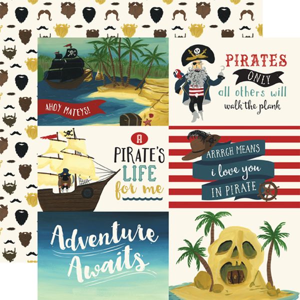 Pirate Tales: 6x4 Journaling Cards