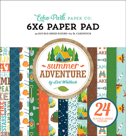 Summer Adventure 6X6 Paper Pad