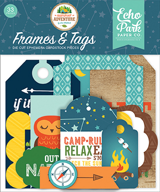Summer Adventure Frames & Tags