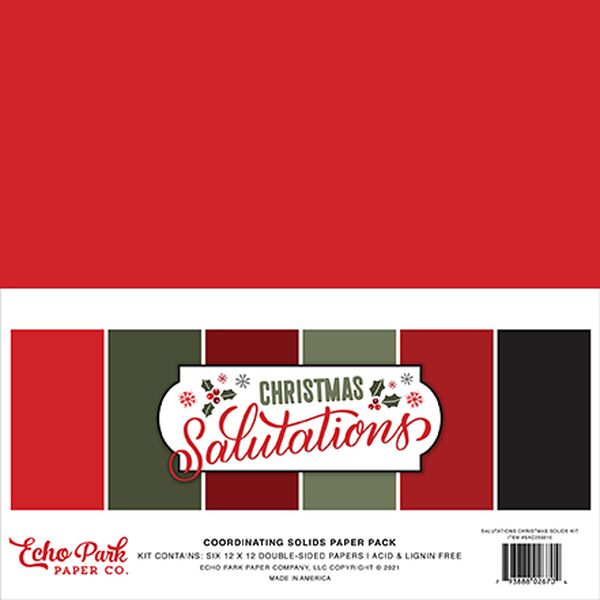 Christmas Salutations Solids Kit
