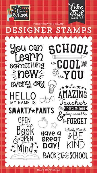 School is Cool Stamp Set