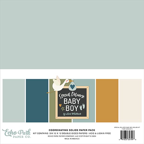 Special Delivery Baby Boy: Special Delivery Baby Boy Solids Kit
