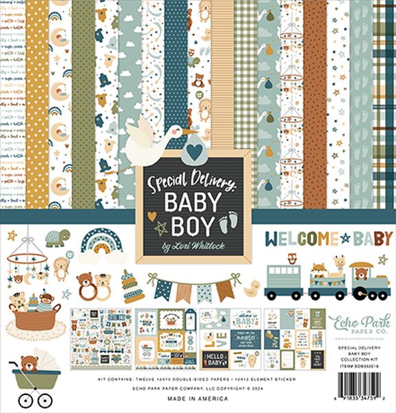 Special Delivery Baby Boy: Special Delivery Baby Boy Collection Kit