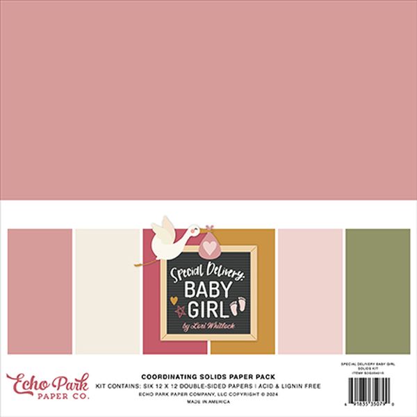 Special Delivery Baby Girl: Special Delivery Baby Girl Solids Kit