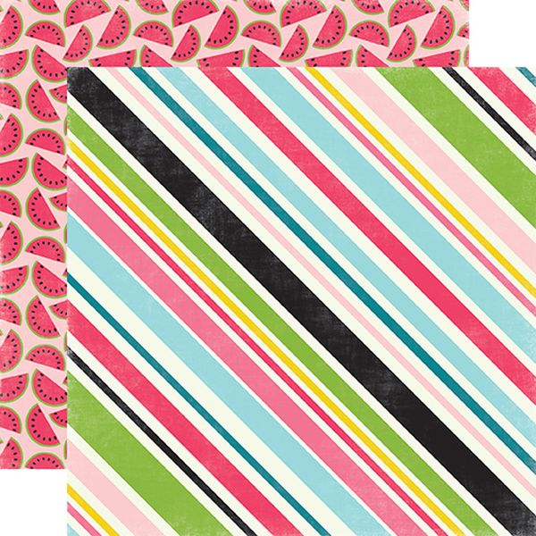 Summer Fun: Sweet Stripe DS Paper