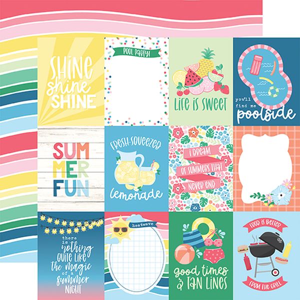 Sun Kissed: 3x4 Journaling Cards