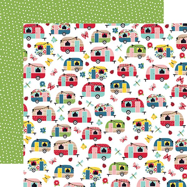 A Slice of Summer: Happy Campers DS Paper