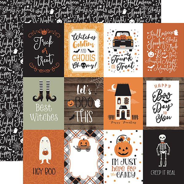 Spooky: 3x4 Journaling Cards