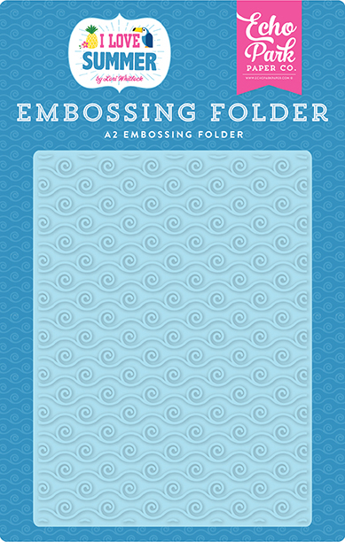 Ride the Wave Embossing Folder