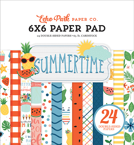 Summertime 6x6 Paper Pad