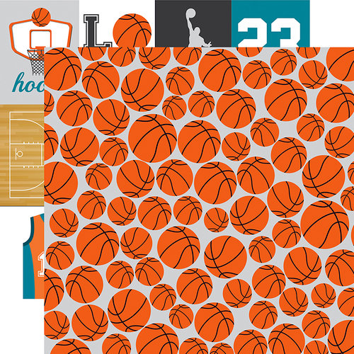 Basketball Paper - Orange Basketballs