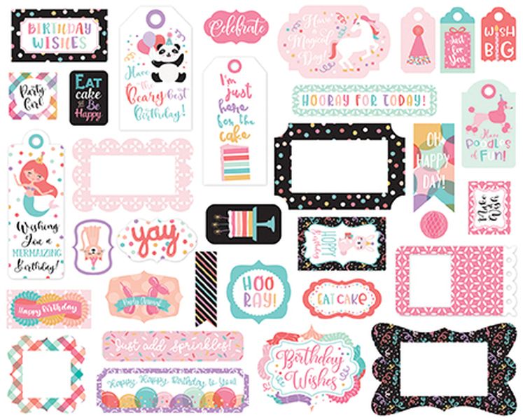 It's Your Birthday Girl: Frames & Tags