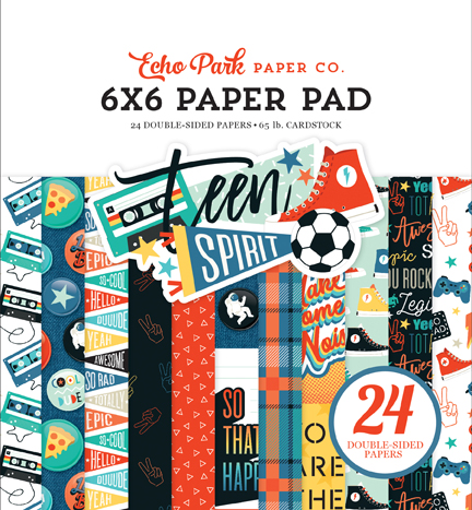 Teen Spirit Boy 6x6 Paper Pad