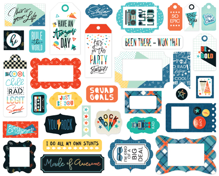 Teen Spirit Boy Frames & Tags