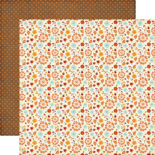 The Story of Fall: Fall Small Floral Paper