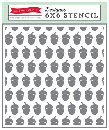 The Story of Fall: Acorns 6x6 Stencil Set