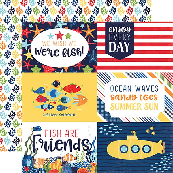 Under the Sea: 4x6 Journal Cards