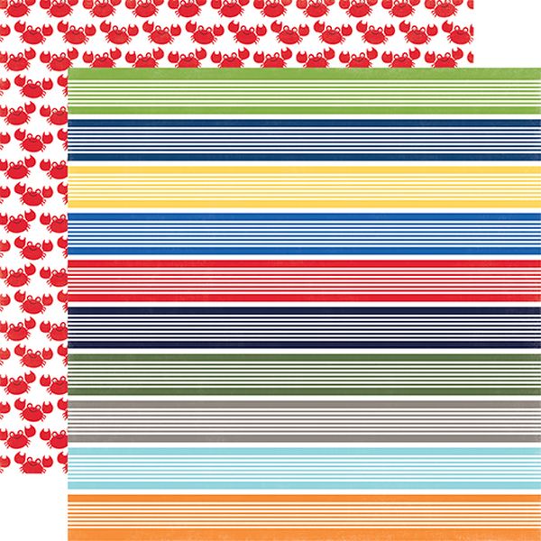 Under the Sea: Swimmingly Stripe DS Paper