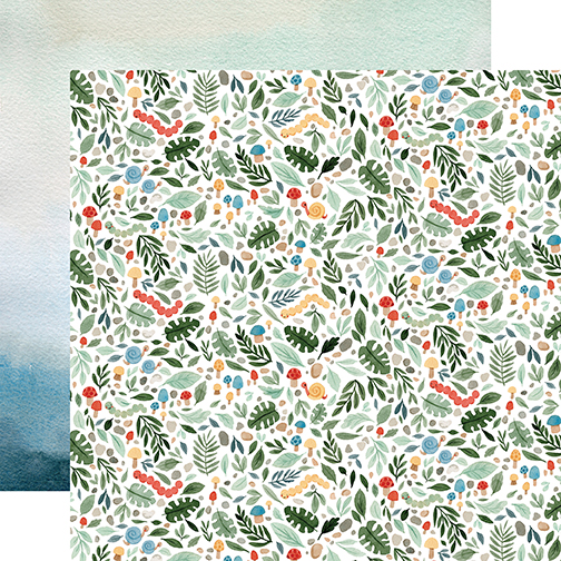 Welcome Baby Boy: Little One Leaves DS Paper