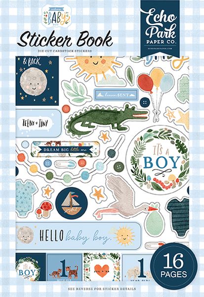 Welcome Baby Boy: Sticker Book