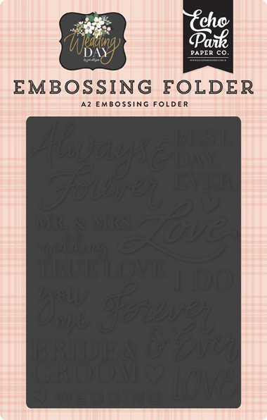 Embossing Folder- Always & Forever