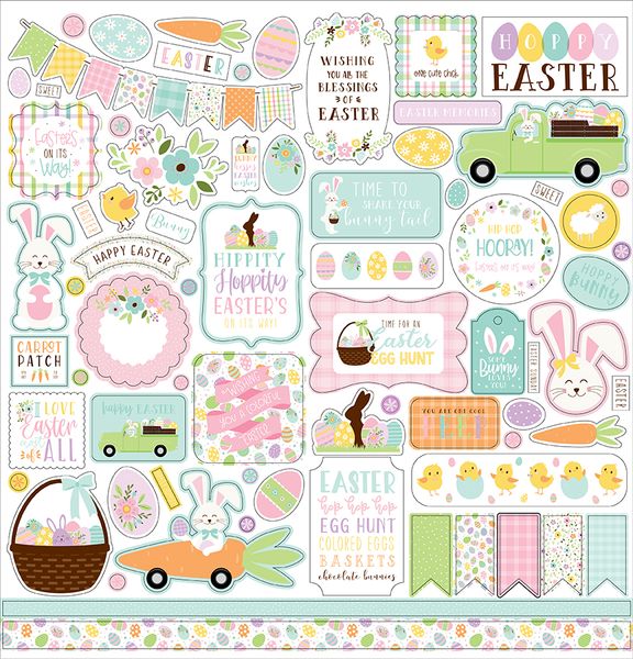 Welcome Easter Element Sticker