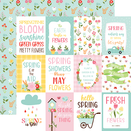 Welcome Spring: 3X4 Journaling Cards