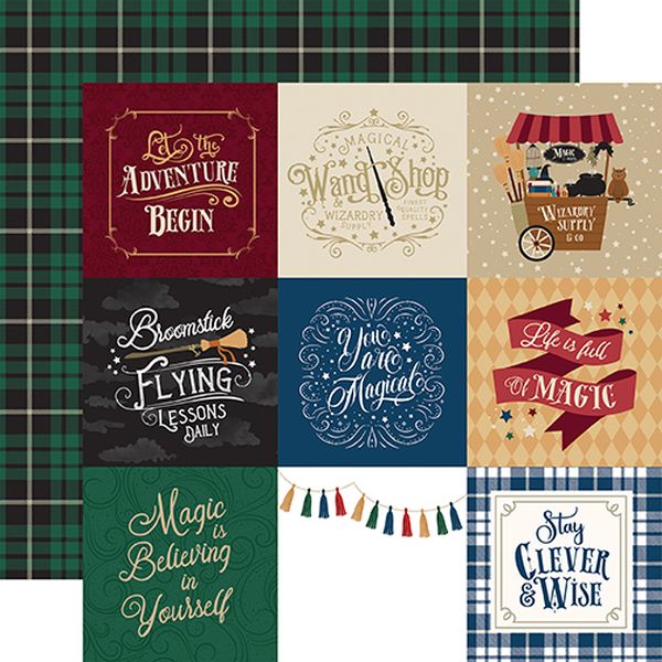 Wizards & Witches No. 2: 4X4 Journaling Cards