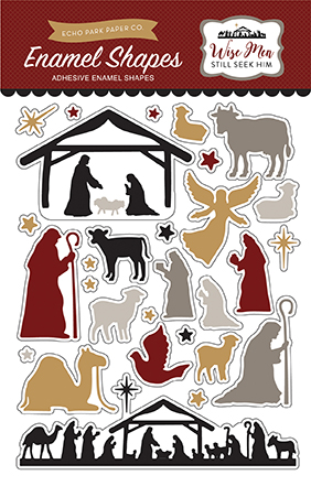 Wise Men Still Seek Him Enamel Shapes