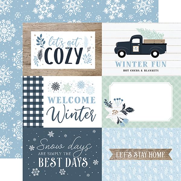 Winter: 6X4 Journaling Cards