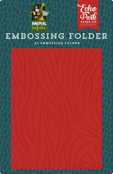 Embossing Folder- Zebra