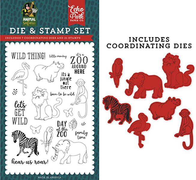 Wild Thing Die & Stamp Set