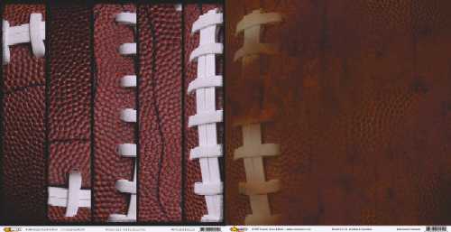 Football Paper - Football Distressed