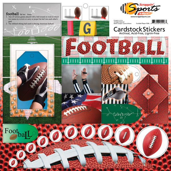 Football Stickers - Football Player