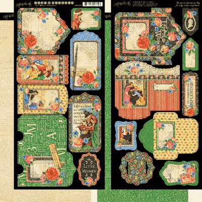 Little Women Tags & Pockets