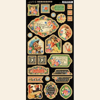 Little Women Chipboard