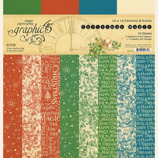 Christmas Magic 12x12 Patterns & Solids Paper Pad