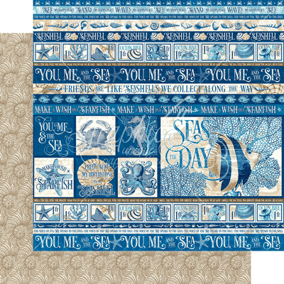 Ocean Blue: Corfu Paper