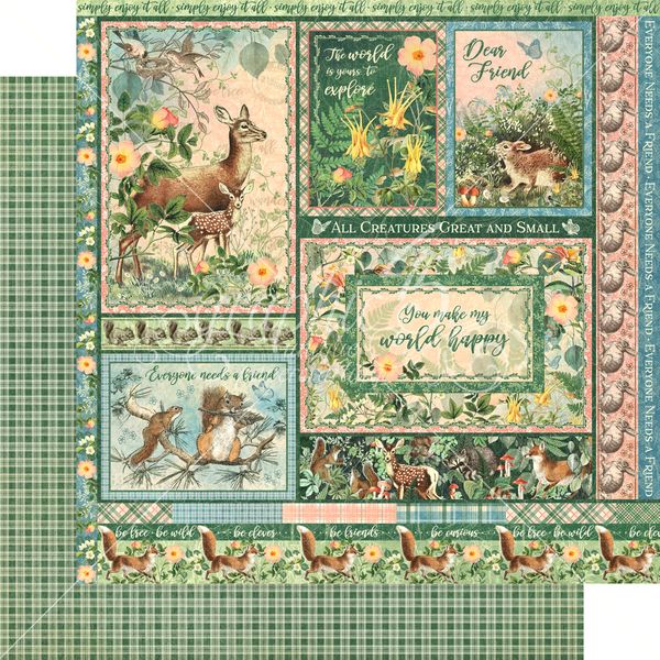 Woodland Friends: Be Carefree DS Paper