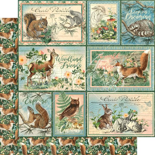 Woodland Friends: Be Clever DS Paper