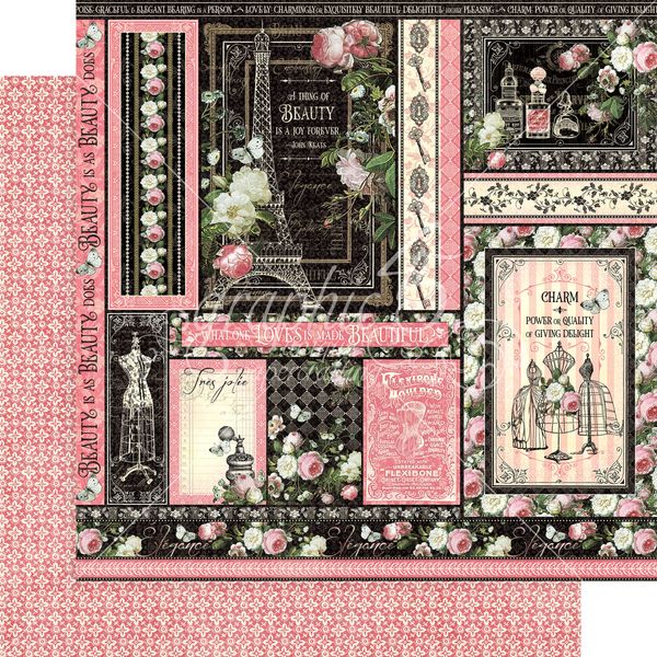 Elegance: Delightful 12x12 DS Paper