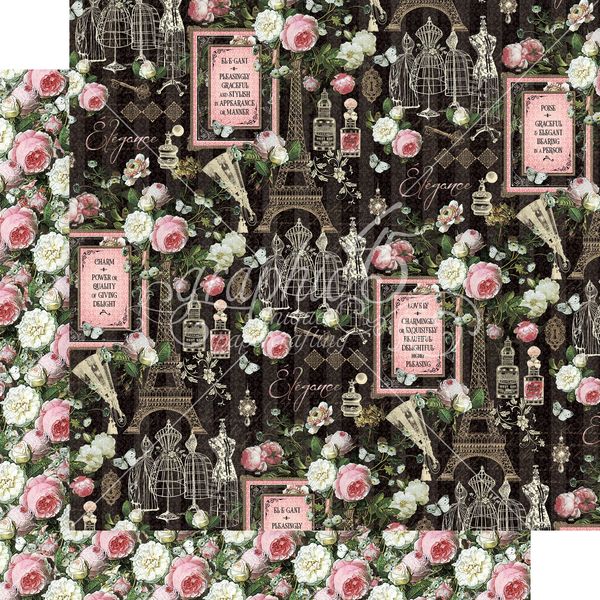 Elegance: Graceful 12x12 DS Paper