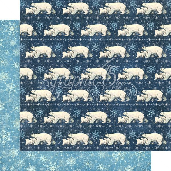 Let it Snow: Polar Bear Prance DS Paper