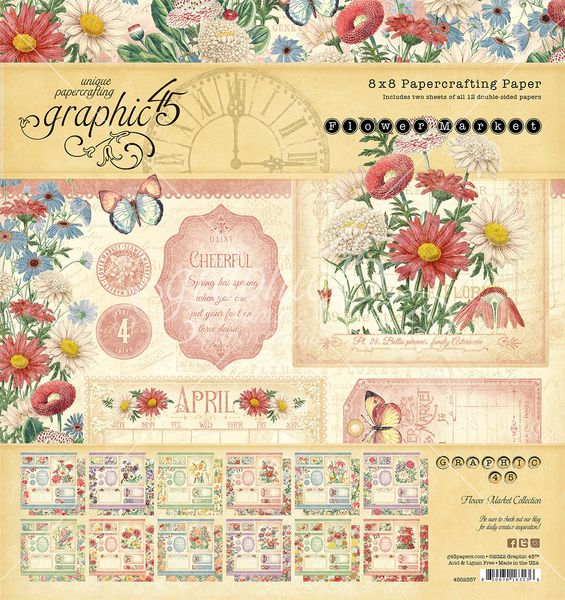 Flower Market 8x8 Collection Pack