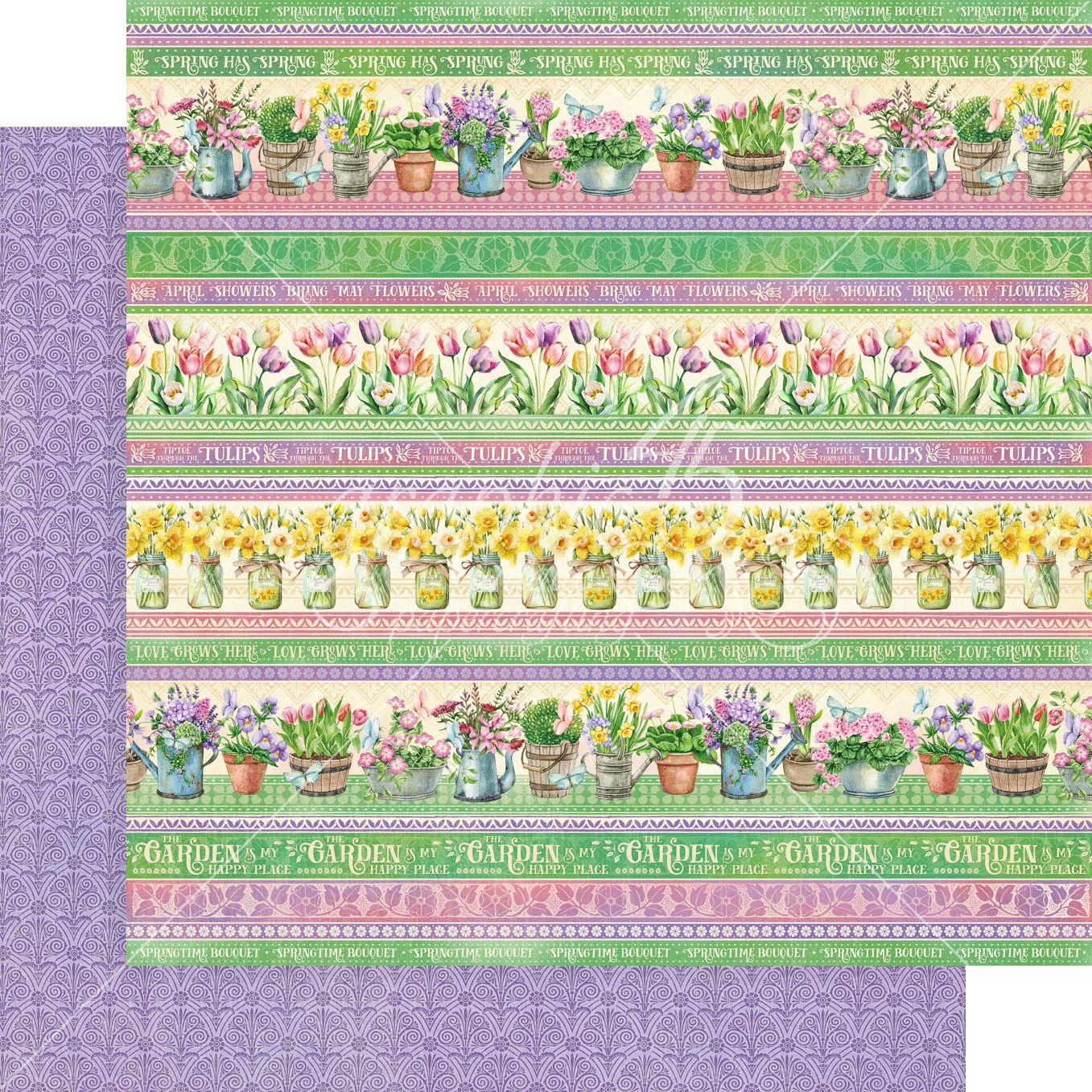 Grow with Love: Garden Club 12x12 DS Paper