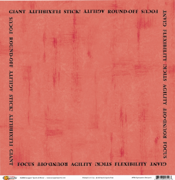 Gymnastics Paper - Gymnastics Deluxe II