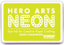 Neon Chartreuse Ink Stamp Pad