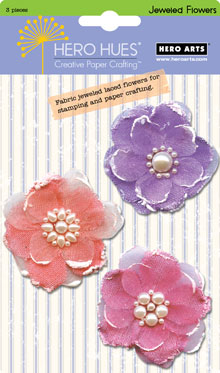 Jeweled Pastel Flowers