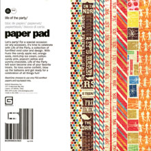 Life Of The Party Paper Pad 6x6