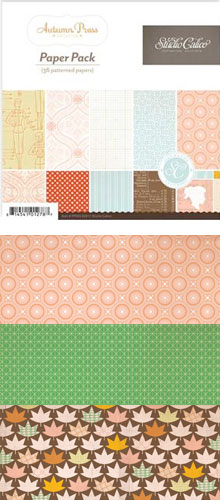 Studio Calico Autumn Press 6x6 Paper Pad